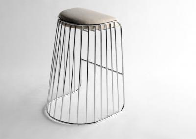 Phase Design Brides Veil Bar Counter Stool