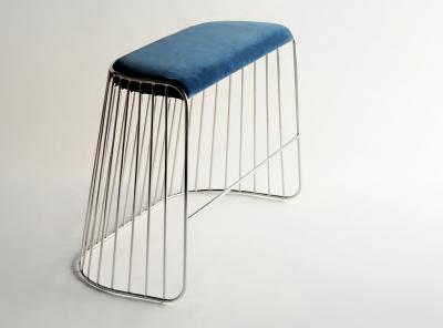 Phase Design Brides Veil Double Bar Stool