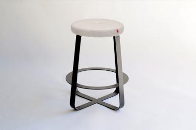  Phase Design Primi Bar Counter Stool Upholstered Top