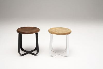  Phase Design Primi Low Stool Upholstered Top
