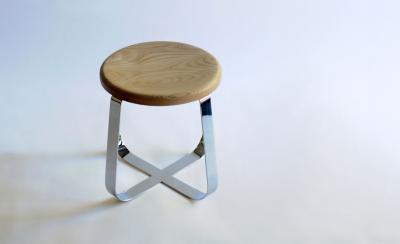  Phase Design Primi Low Stool Upholstered Top