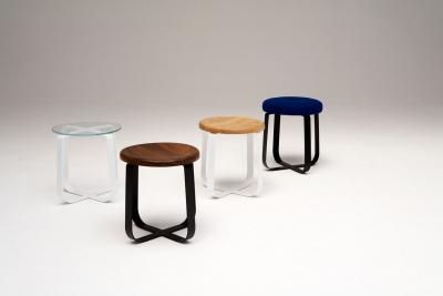  Phase Design Primi Low Stool Wood Top
