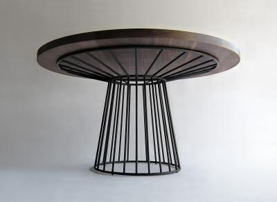  Phase Design Wired Dining Table Marble Top