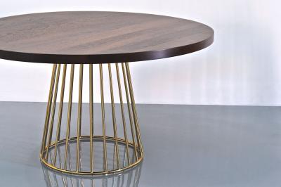  Phase Design Wired Dining Table Wood Top