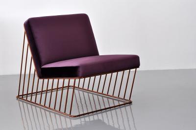  Phase Design Wired Italic Lounge Chair Ottoman Indoor 