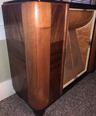  Philco Philco Model 16CPX Chairside Radio and Satellite Speaker Century of Progress