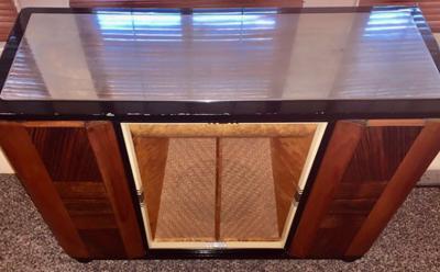  Philco Philco Model 16CPX Chairside Radio and Satellite Speaker Century of Progress