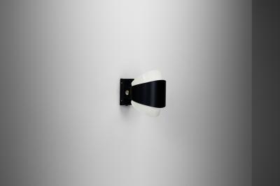  Philips Model NX46 Steel and Iron Wall Lamp for Philips The Netherlands 1950s