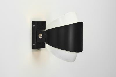  Philips Model NX46 Steel and Iron Wall Lamp for Philips The Netherlands 1950s