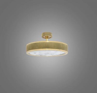  Phoenix Gallery BSR Rock Crystal Semi Flush Mount by Phoenix