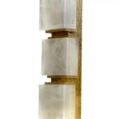  Phoenix Gallery Bespoke BFB17 Rock Crystal Sconces