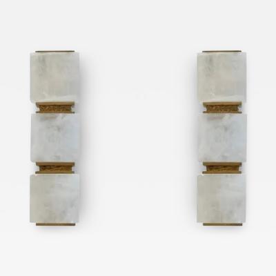  Phoenix Gallery Bespoke BFB17 Rock Crystal Sconces