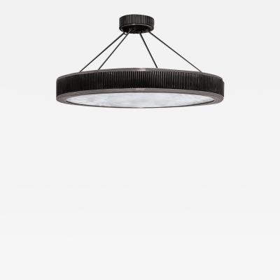  Phoenix Gallery Bespoke BSR28 Rock Crystal Semi Flush Mounts by Phoenix