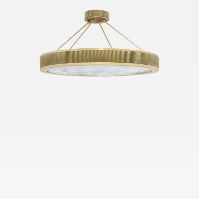  Phoenix Gallery Bespoke BSR28 Rock Crystal Semi Flush mounts by Phoenix