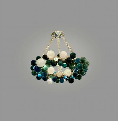  Phoenix Gallery Bespoke Bubble27 Rock Crystal Chandelier by Phoenix