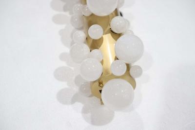  Phoenix Gallery Bespoke Bubble28 Rock Crystal Sconces by Phoenix