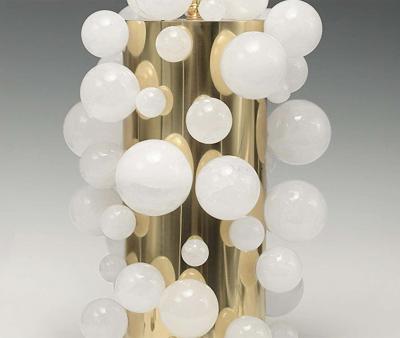  Phoenix Gallery Bespoke Bubble30 Rock Crystal Lamp by Phoenix