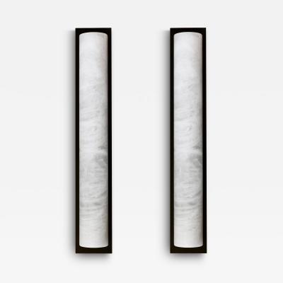  Phoenix Gallery Bespoke CAB26 Rock Crystal Sconces By Phoenix