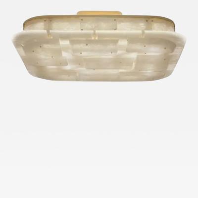  Phoenix Gallery Bespoke CPS36 Rock Crystal Semi flushmount By Phoenix