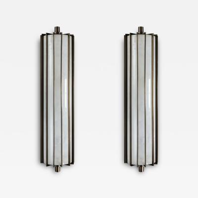  Phoenix Gallery Bespoke CSA18 Rock Crystal Sconces By Phoenix