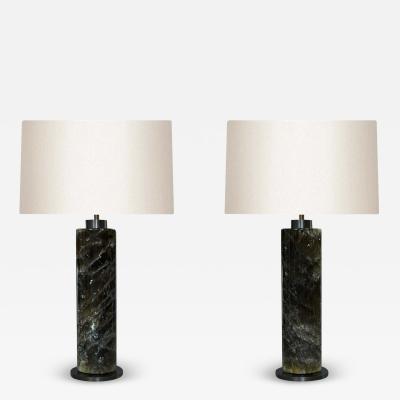  Phoenix Gallery Bespoke Column Form Smoky Rock Crystal Lamps By Phoenix