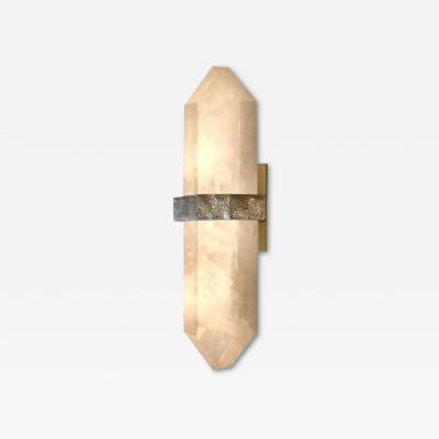  Phoenix Gallery Bespoke DDN Rock Crystal Sconces by Phoenix