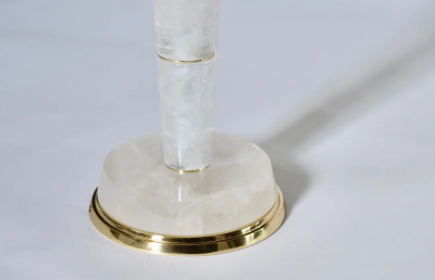  Phoenix Gallery Bespoke DSC II Rock Crystal Lamps by Phoenix