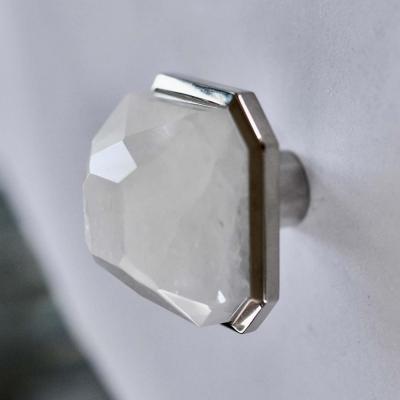 Phoenix Gallery Bespoke DWR Rock Crystal Knobs by Phoenix