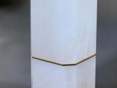  Phoenix Gallery Bespoke ESB28 Rock Crystal Lamps By Phoenix