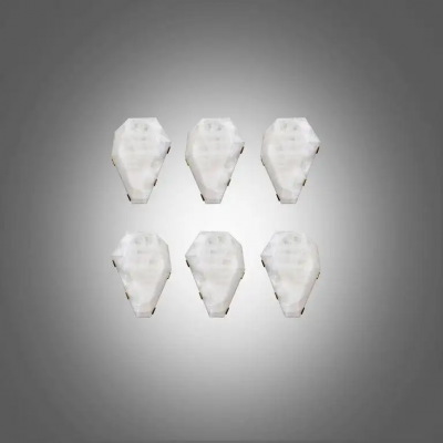  Phoenix Gallery Bespoke GEM 13 Rock Crystal Sconces by Phoenix