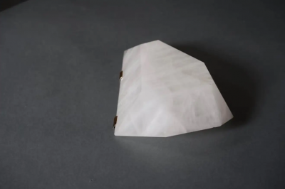  Phoenix Gallery Bespoke GEM 13 Rock Crystal Sconces by Phoenix