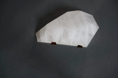  Phoenix Gallery Bespoke GEM 13 Rock Crystal Sconces by Phoenix