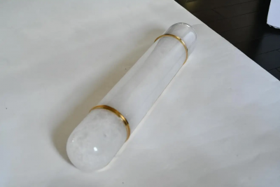  Phoenix Gallery Bespoke Group of Four SCB24 Rock Crystal Sconces by Phoenix