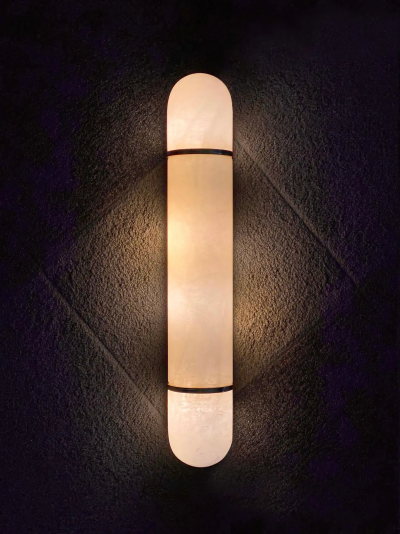  Phoenix Gallery Bespoke Group of Four SCB24 Rock Crystal Sconces by Phoenix