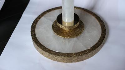 Phoenix Gallery Bespoke HBB56 Rock Crystal Lamp By Phoenix