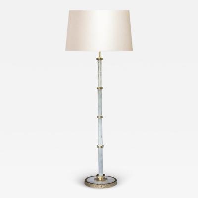  Phoenix Gallery Bespoke HBB72 Rock Crystal Floor Lamps