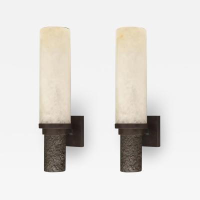  Phoenix Gallery Bespoke HCB Rock Crystal Quartz Sconces