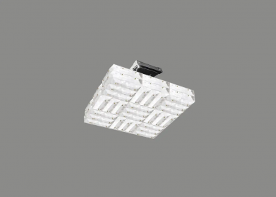  Phoenix Gallery Bespoke MPR19 Rock Crystal Flushmount by Phoenix