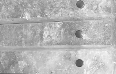  Phoenix Gallery Bespoke MPR31 Rock Crystal Semi Flush Mount by Phoenix