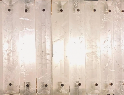  Phoenix Gallery Bespoke MPR31 Rock Crystal Semi Flush Mount by Phoenix