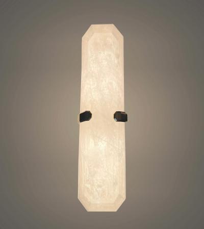  Phoenix Gallery Bespoke MWR17 Rock Crystal Sconces By Phoenix
