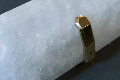  Phoenix Gallery Bespoke MWR17 Rock Crystal Sconces By Phoenix