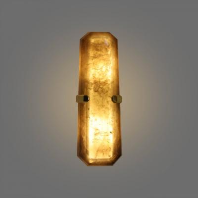  Phoenix Gallery Bespoke MWR18 Smoky Rock Crystal Sconces By Phoenix