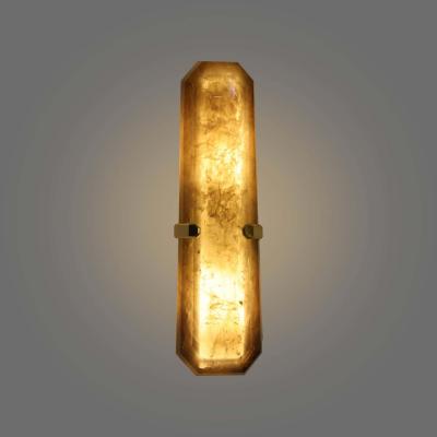  Phoenix Gallery Bespoke MWR22 Smoky Rock Crystal Sconces By Phoenix