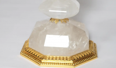  Phoenix Gallery Bespoke Ormolu Mount Rock Crystal Lamps By Phoenix