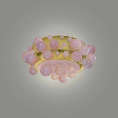  Phoenix Gallery Bespoke Pink Bubble Flush Mount By Phoenix