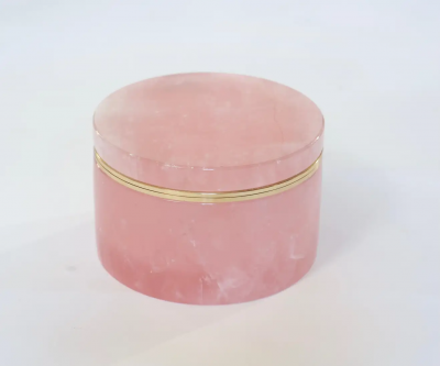  Phoenix Gallery Bespoke Pink Rock Crystal Boxes by Phoenix