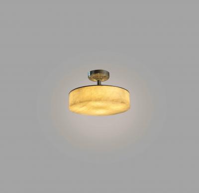  Phoenix Gallery Bespoke RRN10 Rock Crystal Semi Flush Mount By Phoenix