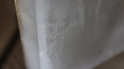  Phoenix Gallery Bespoke RSF10 Rock Crystal Semi Flushmounts by Phoenix