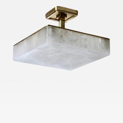  Phoenix Gallery Bespoke RSF14 Rock Crystal Semi Flush Mount by Phoenix